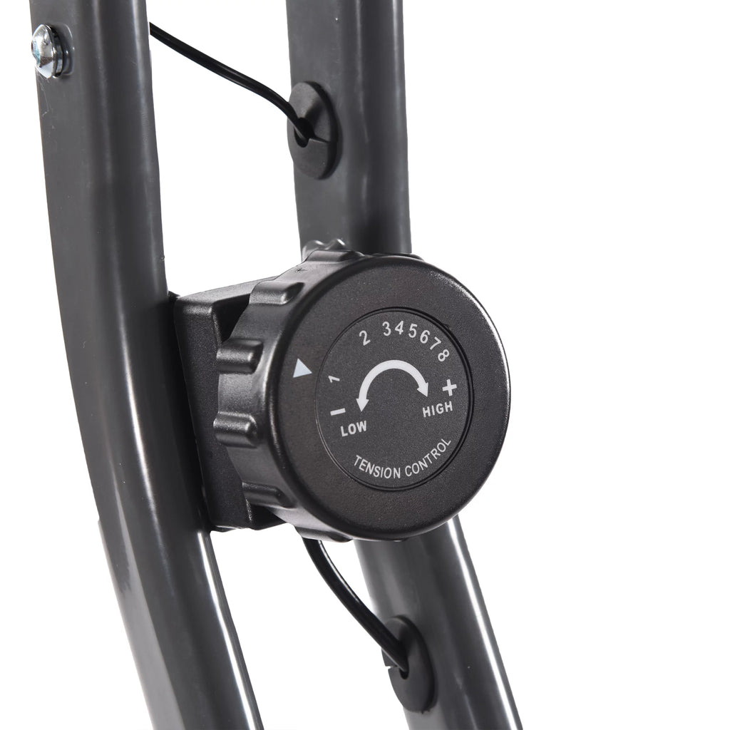 Folding Upright Exercise Bike with Padded Seat O20698