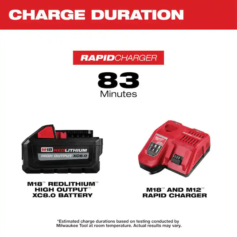 18-Volt Lithium-Ion Starter Kit with 8.0Ah Battery and Rapid Charger H415717