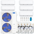 51,000 BTU 5 Zone Ductless Air Conditioner and Heat Pump K22217