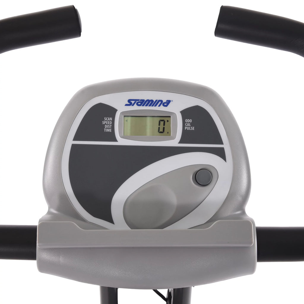 Folding Upright Exercise Bike with Padded Seat O20698
